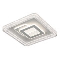 ITALUX - Plafonieră LED dimabilă TEMPIO LED/55W/230V 3000-6500K 50x50 cm albă + telecomandă