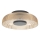 ITALUX - Plafonieră LED PASSO, 8W, 230V, 3000K, Ø25 cm, bej-fumuriu