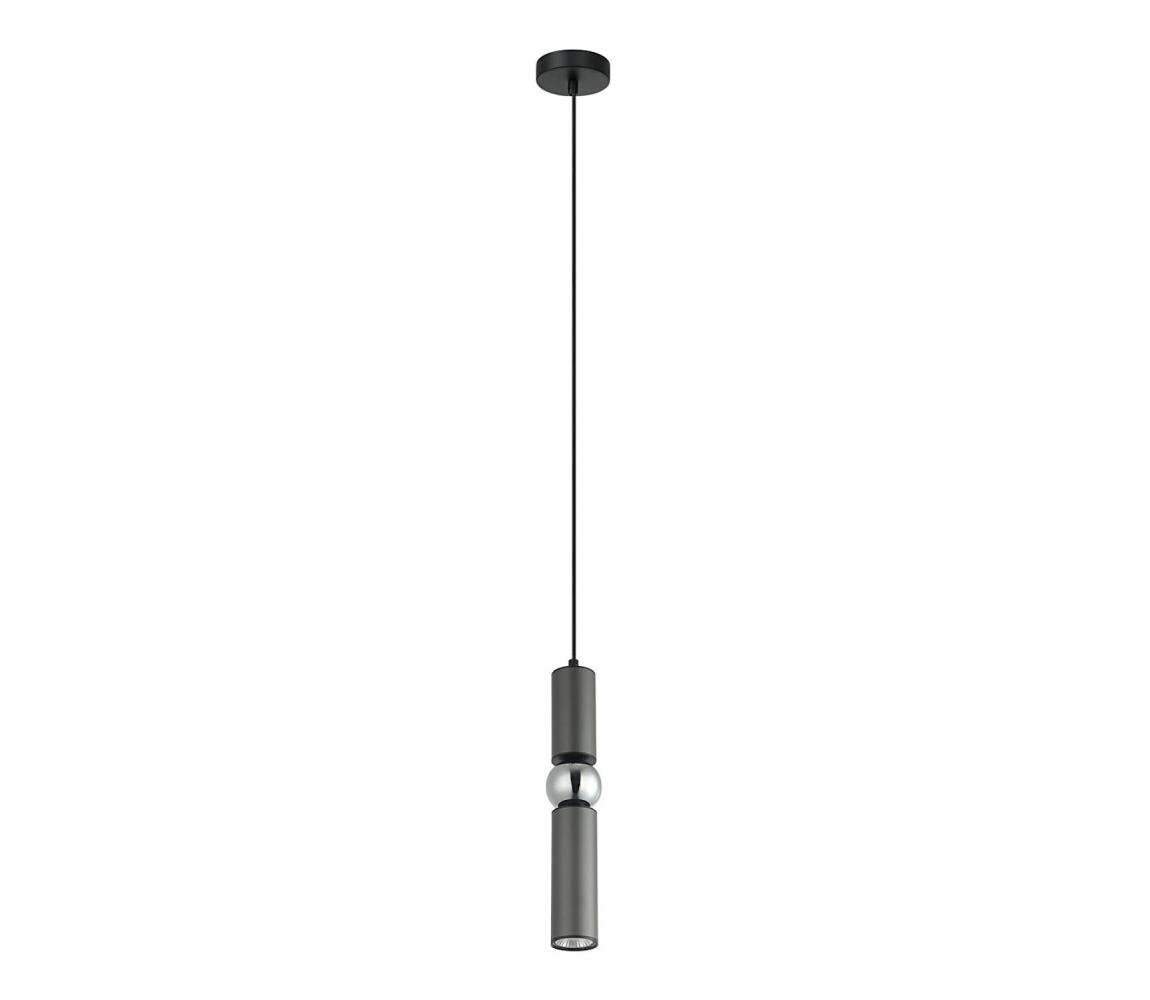 Lustră pe cablu ISIDORA 1xGU10/25W/230V antracit/crom PND-14290-1-GR