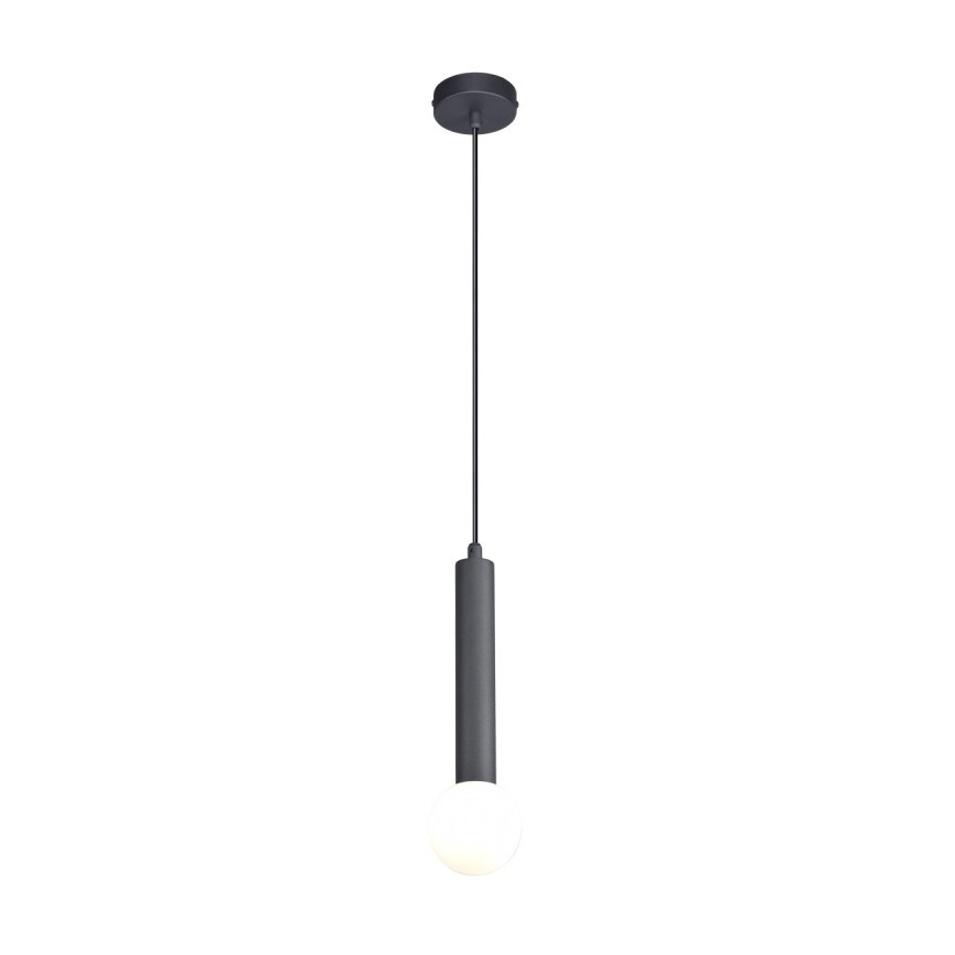 ITALUX - Lustră suspendată pe cablu FILANO 1xG9/5W/230V neagră