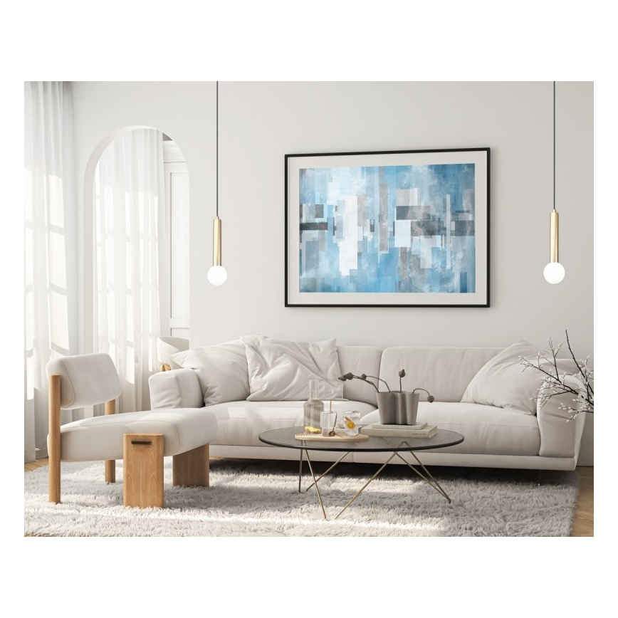 ITALUX - Lustră suspendată pe cablu FILANO 1xG9/5W/230V, aurie