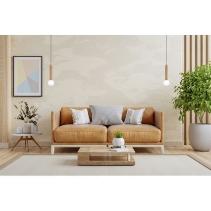 ITALUX - Pendul FILANO pe cablu 1xG9/5W/230V, maro