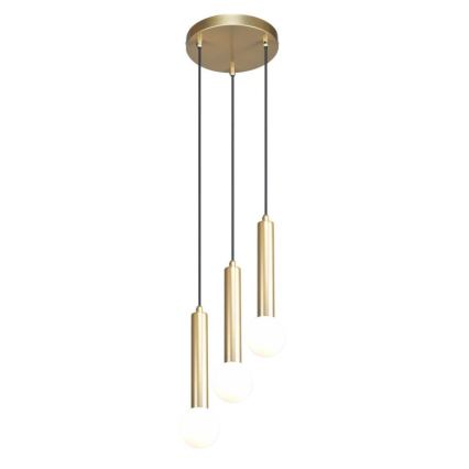 ITALUX - Lustra pe cablu FILANO 3xG9/5W/230V auriu
