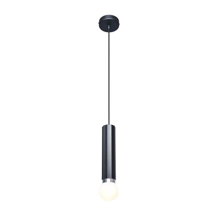 ITALUX - Pendul pe cablu MACERA 1xE27/40W/230V negru