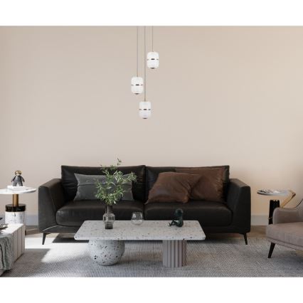 ITALUX - Lustră LED pe cablu ALANI 3xLED/5W/230V 3000K aurie