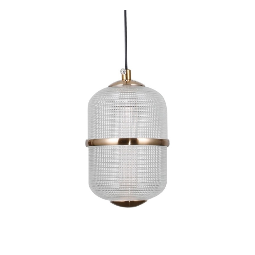 ITALUX - Lustră LED suspendată pe cablu ALANI 5xLED/5,6W/230V 3000K aurie