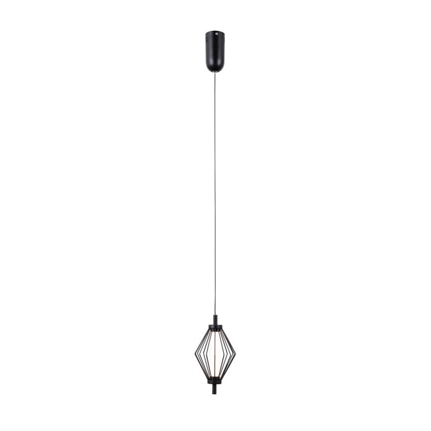 ITALUX - Lustră LED suspendată pe cablu SEVILLA LED/5W/230V 3000K neagră