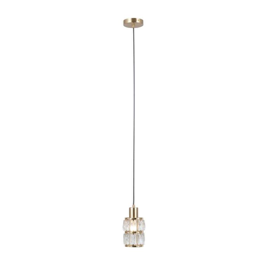 ITALUX - Pendul suspendat pe cablu ALMA 1xE27/40W/230V, auriu