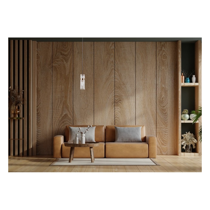 ITALUX - Lustră suspendată pe cablu TARASO 1xE14/40W/230V auriu