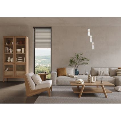 Candelabru suspendat pe cablu TARASO, 3xE14/40W/230V, negru/auriu - ITALUX