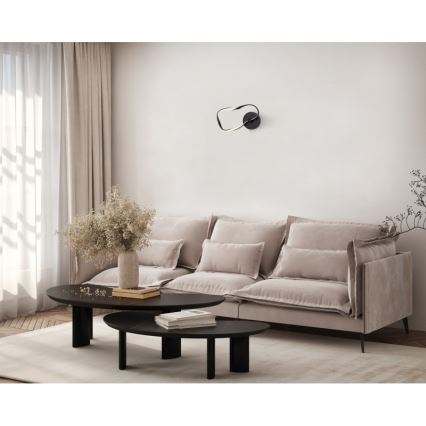ITALUX - Aplică LED de perete AMAYA LED/20W/230V, negru