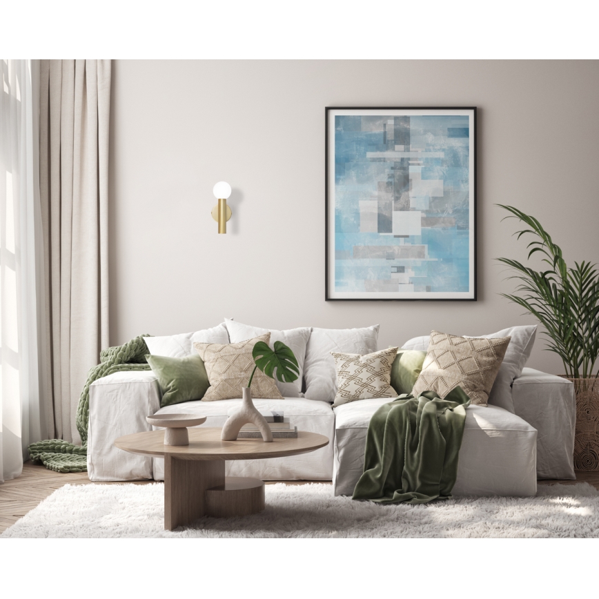 ITALUX - Aplică de perete FILANO 1xG9/5W/230V aurie