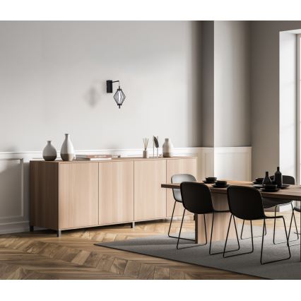 ITALUX - Aplica de perete LED SEVILLA LED/5W/230V 3000K neagră