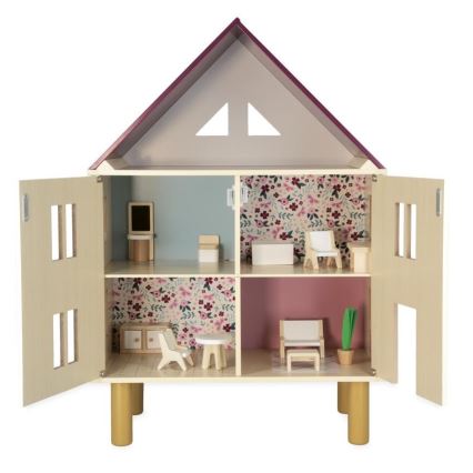 Janod - Casă de păpuși din lemn TWIST