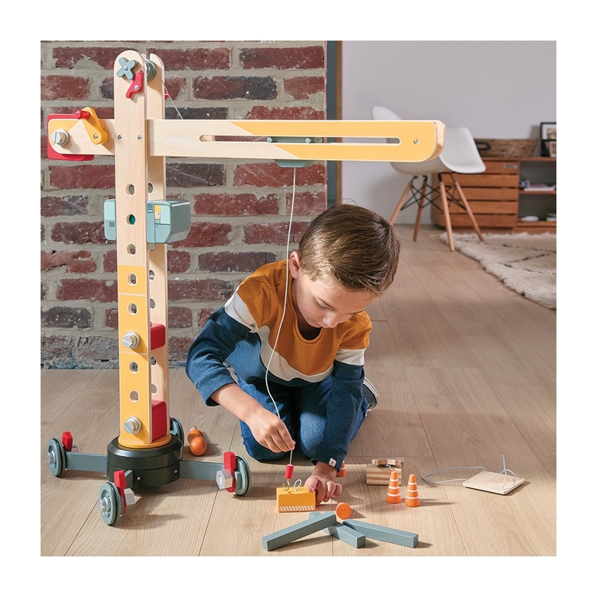 Janod - Macara din lemn BOLID