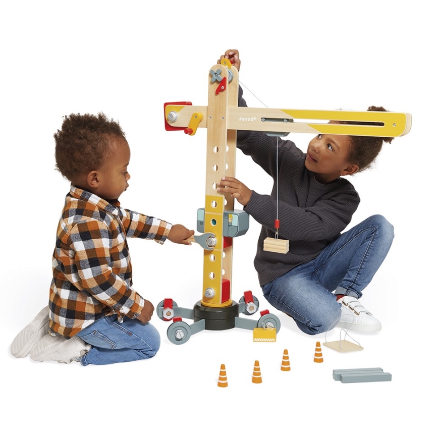 Janod - Macara din lemn BOLID