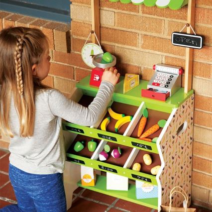 Janod - Magazin de lemn cu casă de marcat