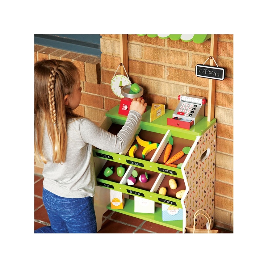 Janod - Magazin de lemn cu casă de marcat