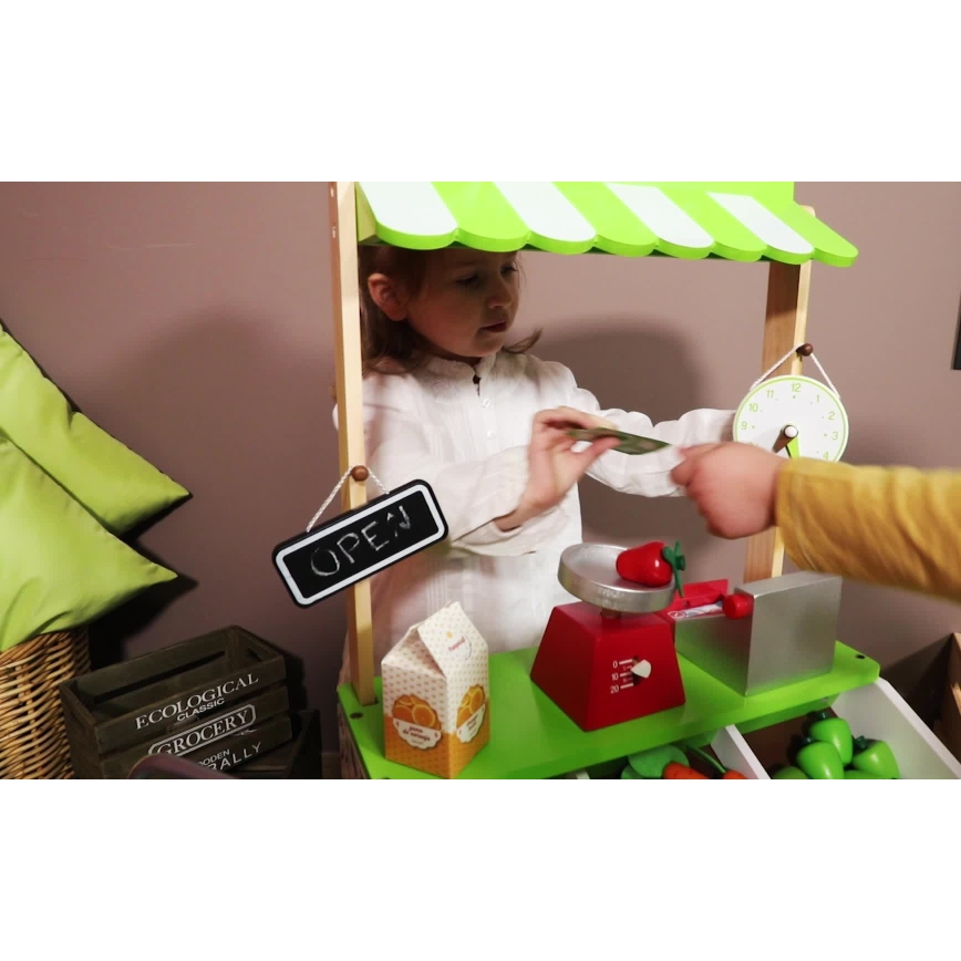 Janod - Magazin de lemn cu casă de marcat