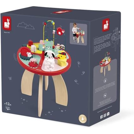Janod - Masă interactivă pentru copii BABY FOREST