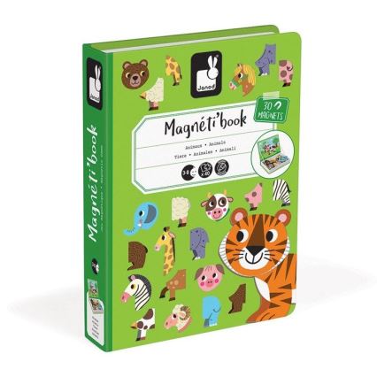 Janod - Set interactiv magnetic MAGNETIBOOK animale