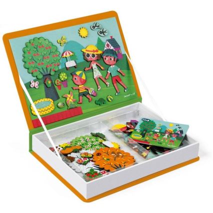 Janod - Set interactiv magnetic MAGNETIBOOK anotimpurile anului