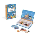Janod - Set interactiv magnetic MAGNETIBOOK mijloace de transport