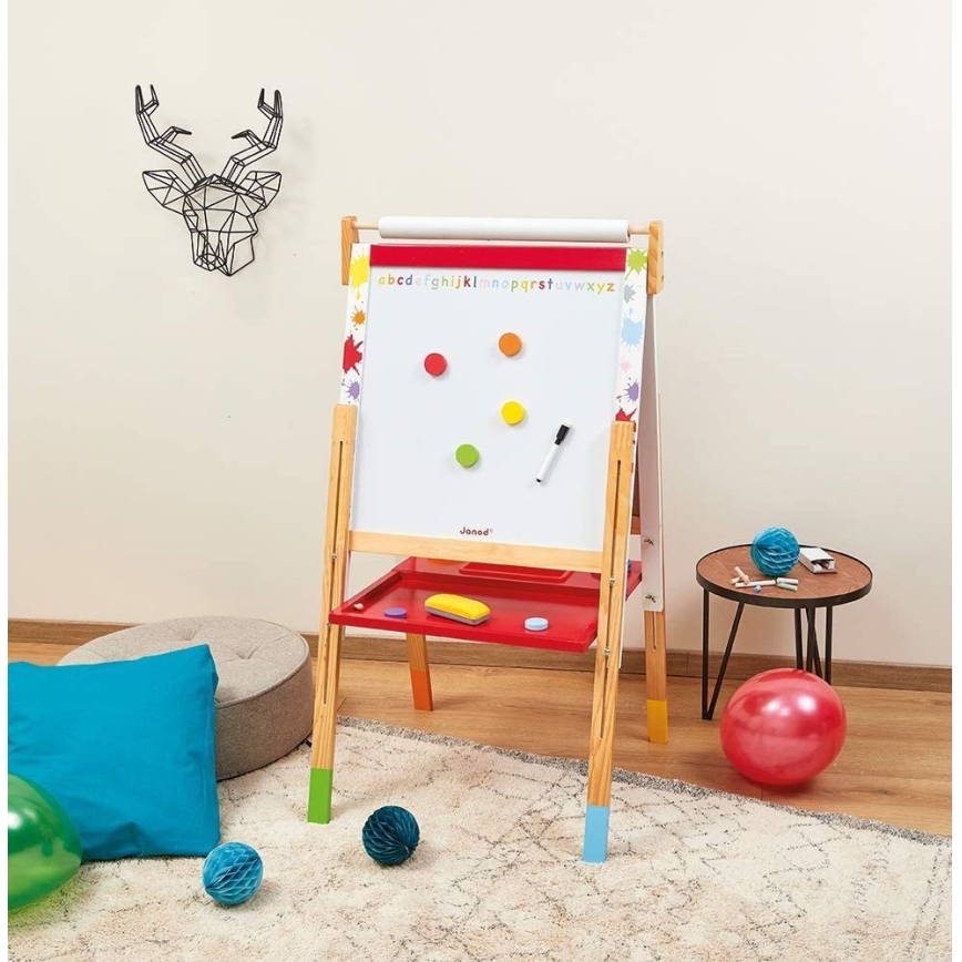 Janod - Tablă magnetică roșie