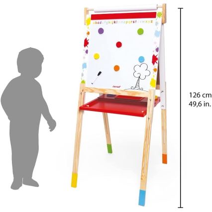 Janod - Tablă magnetică roșie