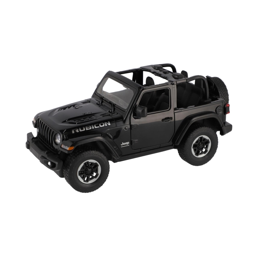 Jeep Wrangler Rubicon RASTAR – mașină radiocomandată, 5xAA + 2xAA, negru