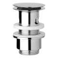 JIKA H3917100040001 - Sifon pentru lavoar CLICK-CLACK, diametru 6,3 cm, crom lucios