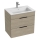 JIKA H4536021765141 - Corp de baie CUBE cu lavoar, 60,7 x 65 cm, frasin