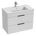 JIKA H4537621763001 - Dulap de baie CUBE 80 cm cu lavoar, alb