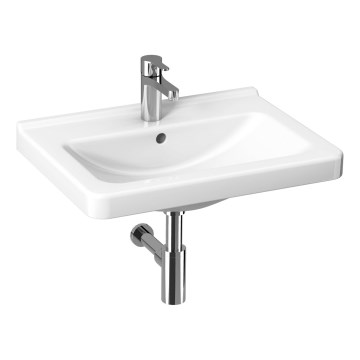 JIKA H8104220001041 - Lavoar suspendat CUBITO 55x42 cm ceramică/culoare albă