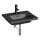 JIKA H8127127161041 - Lavoar suspendat MIO 55x45 cm ceramică/negru mat