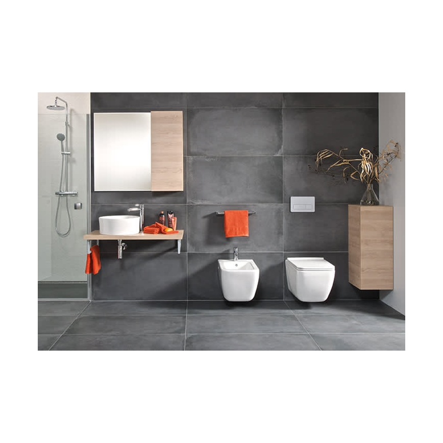 JIKA H8184200001121 - Lavoar pentru blat CUBITO, diametru 40 cm, ceramică/culoare albă