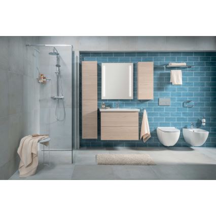 JIKA H8667140000001 - Set: vas WC suspendat MIO din ceramică, alb + capac WC SoftClose MIO din duroplast, alb