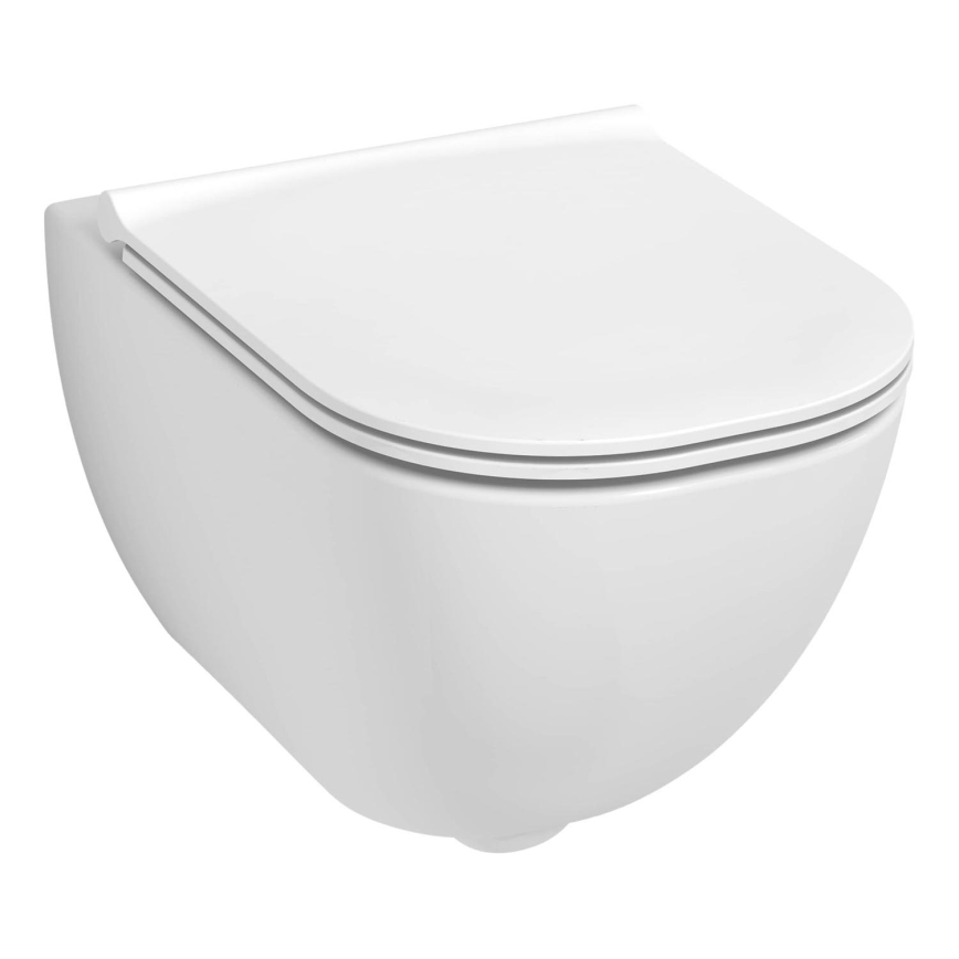JIKA H8667180000001 - Vas WC suspendat MIO, ceramică/alb + Capac WC MIO SoftClose, duroplast/alb