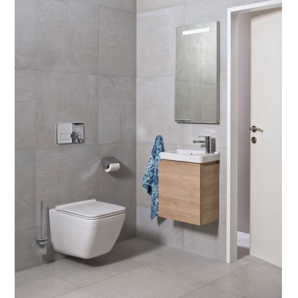 JIKA H8669540000001 - Vas WC suspendat PURE, ceramică, alb + Capac WC SoftClose PURE, duroplast, alb