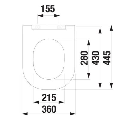 JIKA H8917167570631 - Capac WC MIO, din duroplast, alb mat, cu mecanism SoftClose
