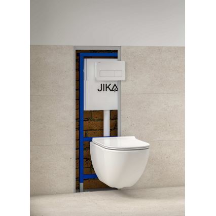 JIKA H8936620000001 - Buton de comandă DUAL PRO, alb