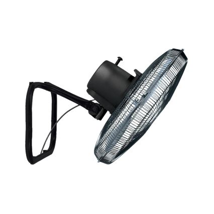 JOHNSON - Ventilator de podea 3 în 1 WOOD 80W/230V 130 cm negru/bej