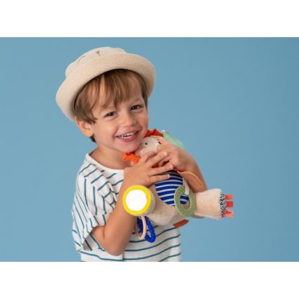 Jucărie de pluș cu tetine 25 cm leu Taf Toys