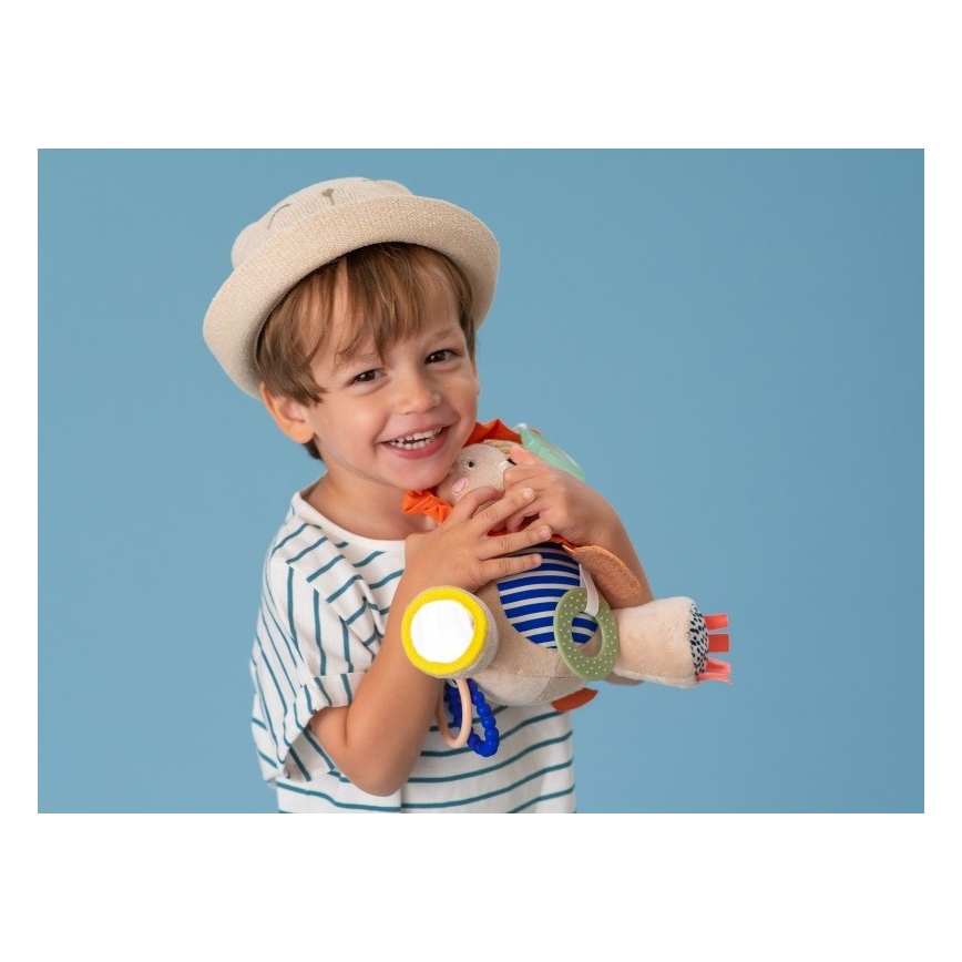 Jucărie de pluș cu tetine 25 cm leu Taf Toys