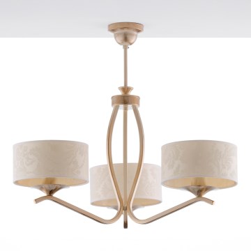 JUPITER 1274-KS3E - Candelabru cu tijă KASZMIR, 3xE27/60W