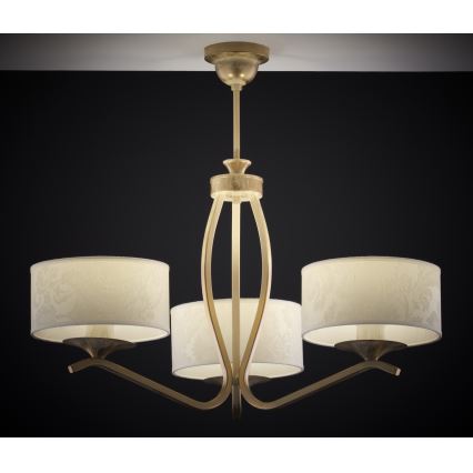 JUPITER 1274-KS3E - Candelabru cu tijă KASZMIR, 3xE27/60W