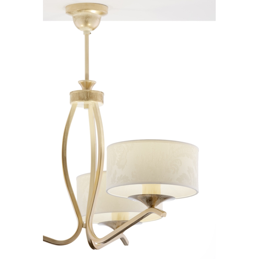 JUPITER 1274-KS3E - Candelabru cu tijă KASZMIR, 3xE27/60W
