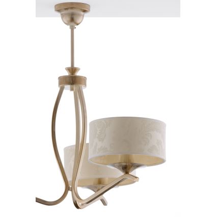 JUPITER 1274-KS3E - Candelabru cu tijă KASZMIR, 3xE27/60W