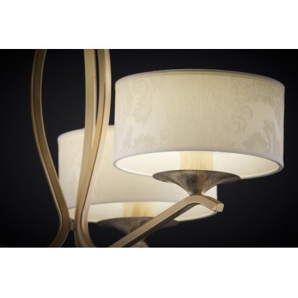 JUPITER 1274-KS3E - Candelabru cu tijă KASZMIR, 3xE27/60W