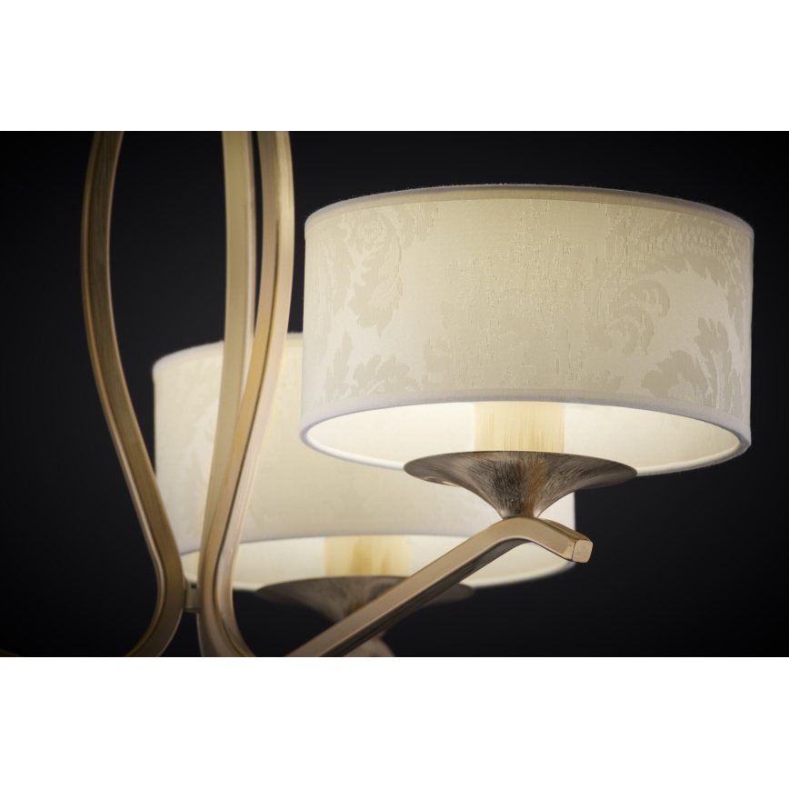 JUPITER 1274-KS3E - Candelabru cu tijă KASZMIR, 3xE27/60W
